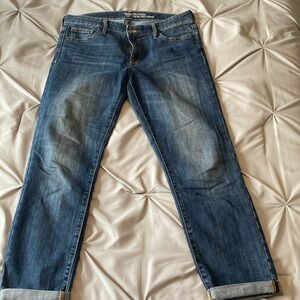 GAP jeans. Girlfriend, like new, 10/30